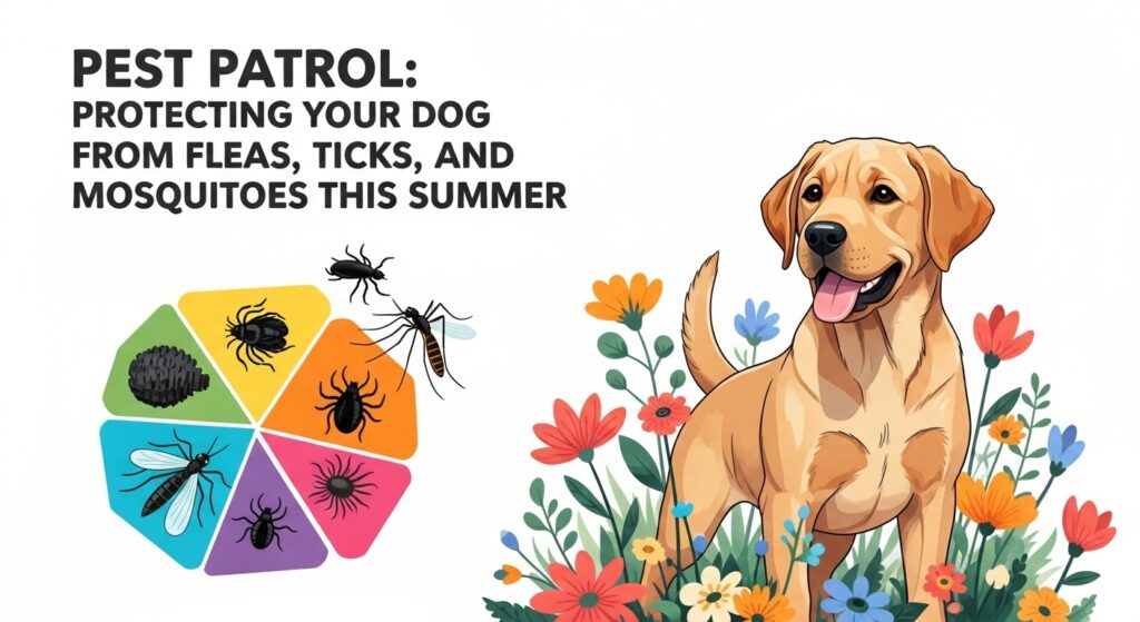 Pest Patrol Protecting Your Dog from Fleas, Ticks, and Mosquitoes This Summer