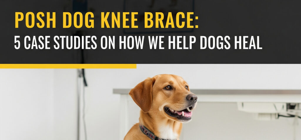 Posh Dog Knee Brace 5 Case Studies on How We Help Dogs Heal