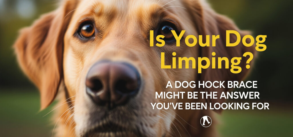 Is Your Dog Limping- A Dog Ankle/Hock Brace Might Be the Answer You've Been Looking For