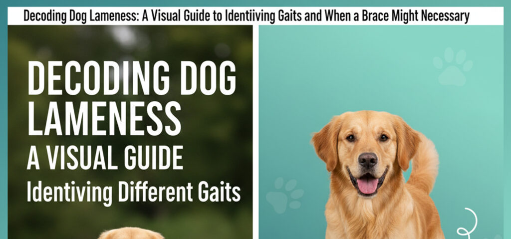 Decoding Dog Lameness: A Visual Guide to Identifying Different Gaits and When a Brace Might Be Necessary