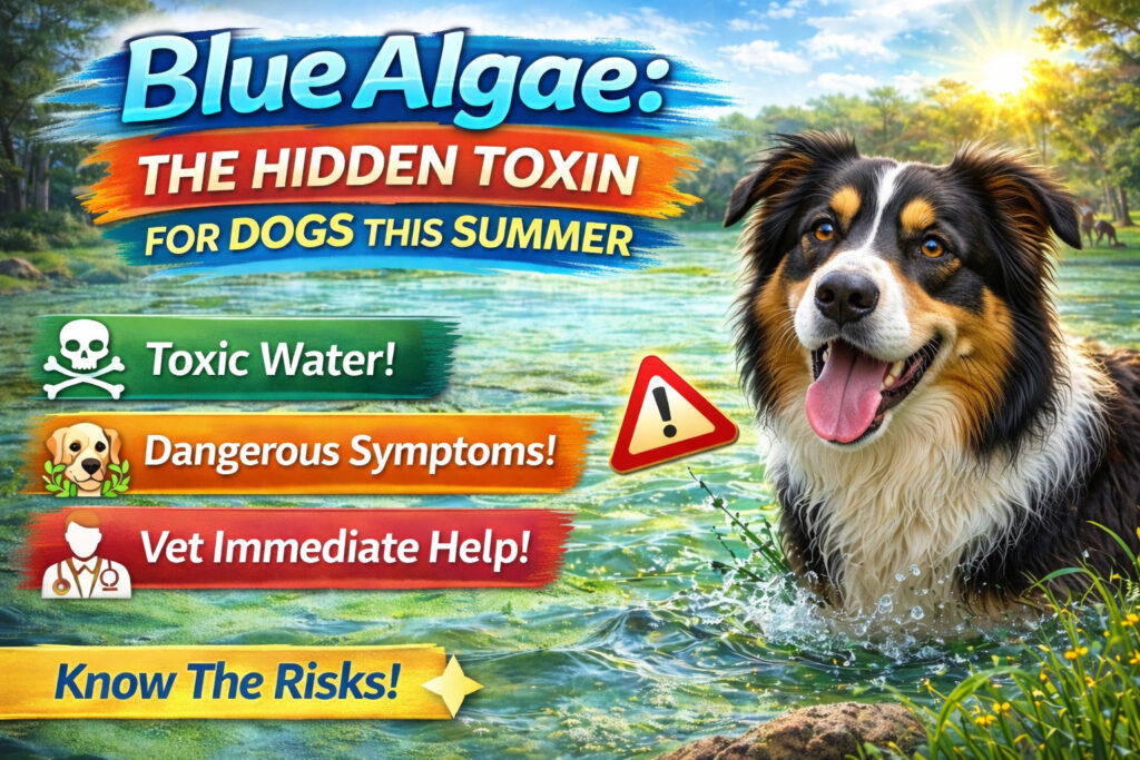 Blue algae, the hidden toxin for dogs this summer