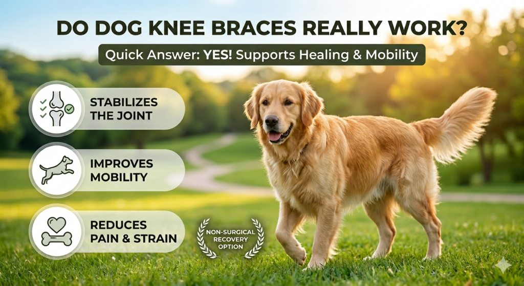 Do Dog Knee Braces Really Work