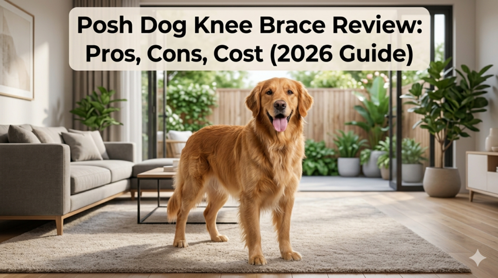 Posh Dog Knee Brace Review Pros, Cons, Cost