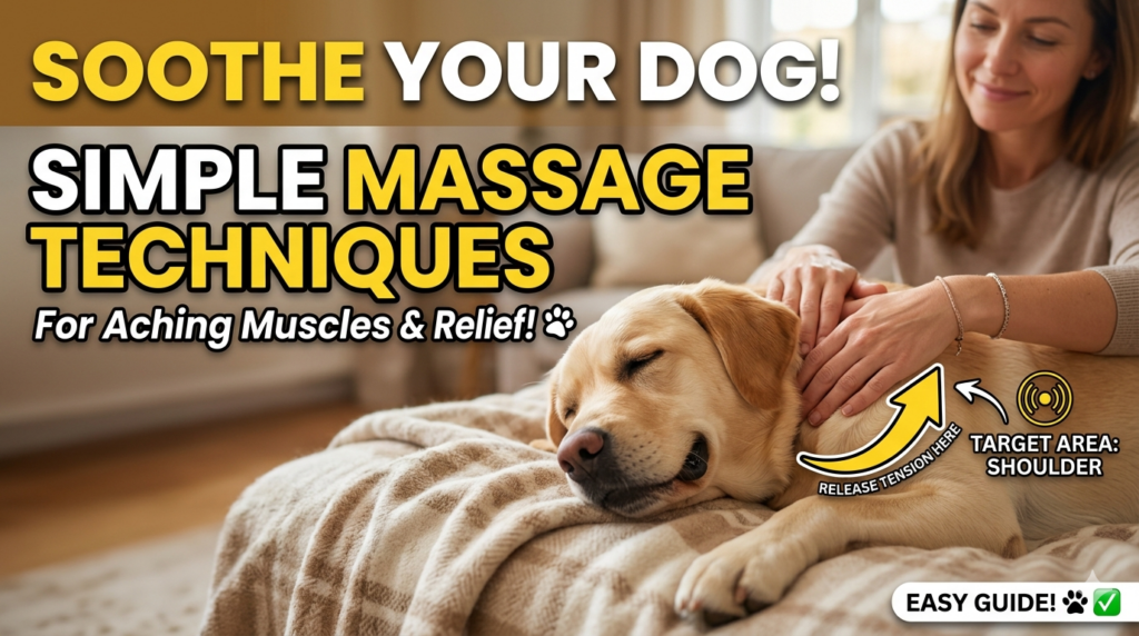 The Power of Massage Simple Techniques to Help Soothe Your Dog’s Aching Muscles