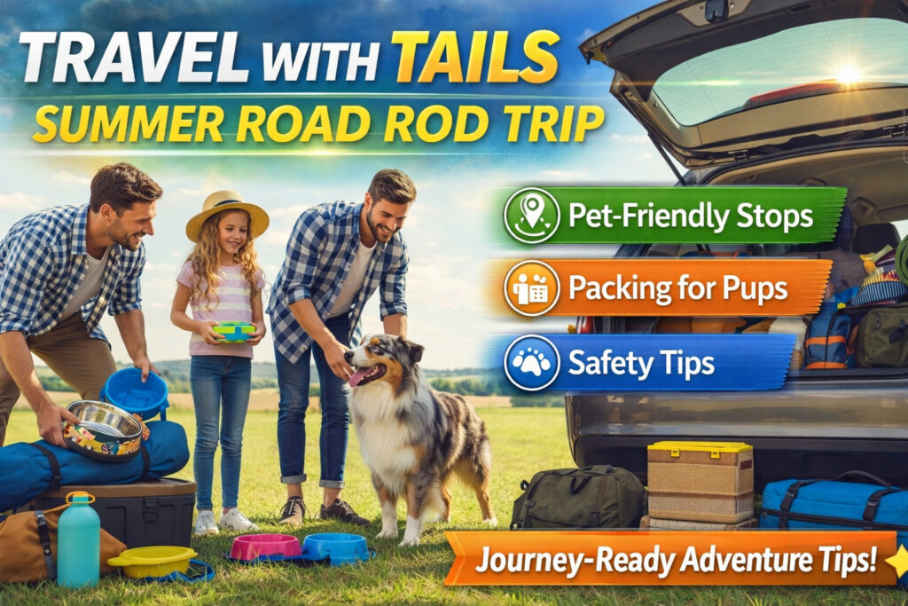 Travel with Tails Preparing for a Summer Road Trip with Your Dog
