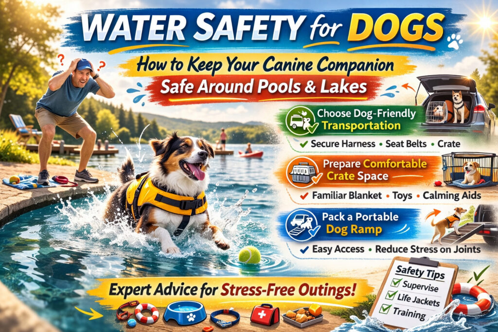 Water Safety for Dogs How to Keep Your Canine Companion Safe Around Pools & Lakes