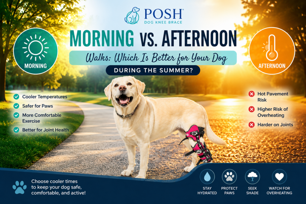 Morning vs. Afternoon Walks Which Is Better for Your Dog During the Summer