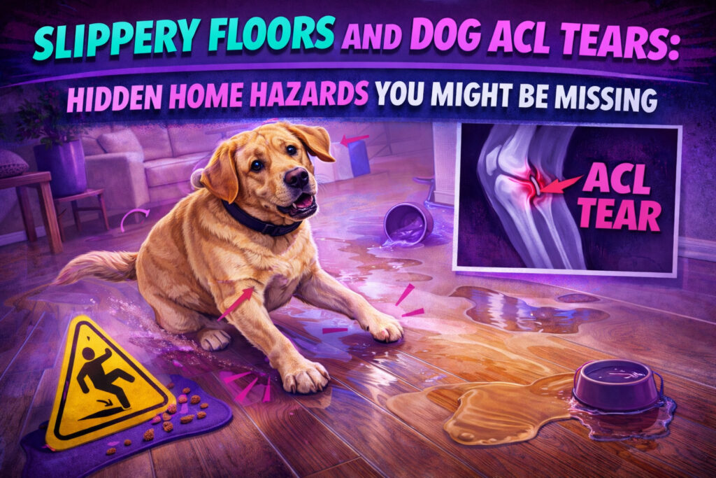 Slippery Floors and Dog ACL Tears Hidden Home Hazards You Might Be Missing