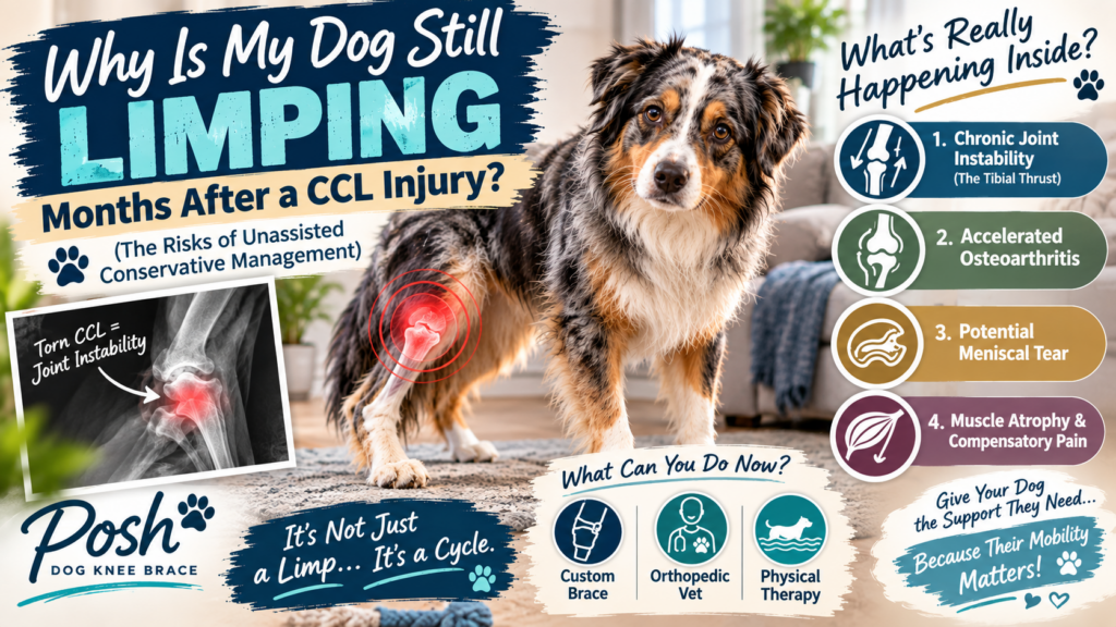 Why Is My Dog Still Limping Months After a CCL Injury The Risks of Unassisted Conservative Management