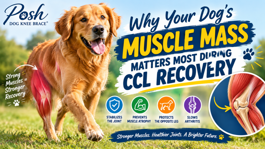 Why Your Dog’s Muscle Mass Matters Most During CCL Recovery